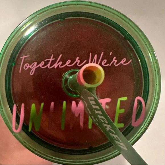 Starbucks Green and Pink Unlimited Tumbler - Picture 4 of 6